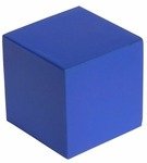Stress Reliever Cube - Blue