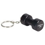 Buy Imprinted Stress Reliever Key Chain Dumbbell