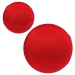 Stress Reliever Fabric Round Ball -  Red
