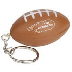 Stress Reliever Football Key Chain -  