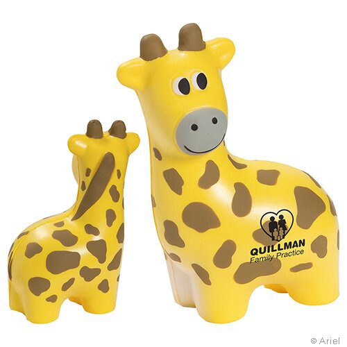 Main Product Image for Imprinted Stress Reliever Giraffe