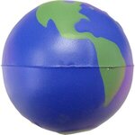 Stress Reliever Globe - Blue