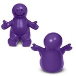 Stress Reliever Happy Dude Mobile Device Holder - Purple