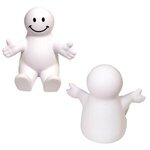 Stress Reliever Happy Dude Mobile Device Holder - White