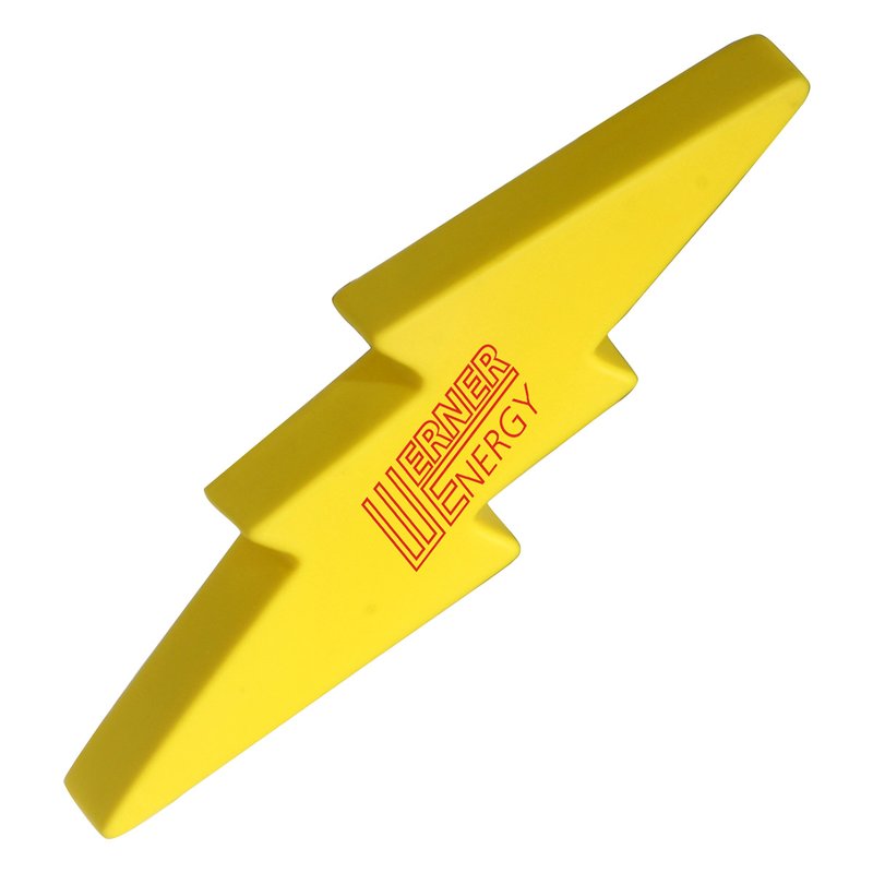 Main Product Image for Imprinted Stress Reliever Lightning Bolt