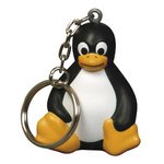 Stress Reliever Penguin Key Chain -  