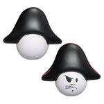 Stress Reliever Pirate Mad Cap - Black/White