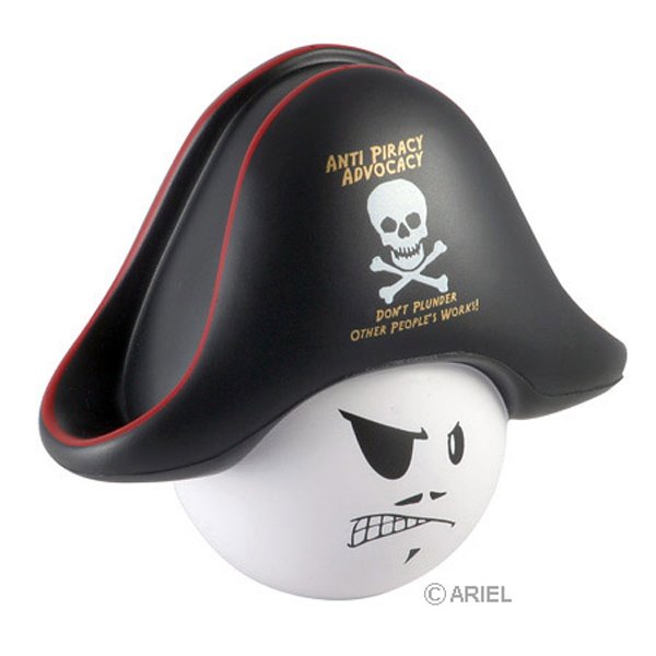 Main Product Image for Imprinted Stress Reliever Pirate