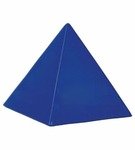 Stress Reliever Pyramid - Blue