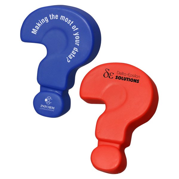 Main Product Image for Imprinted Stress Reliever Question Mark