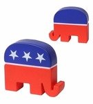 Stress Reliever Republican Elephant - Red/Blue