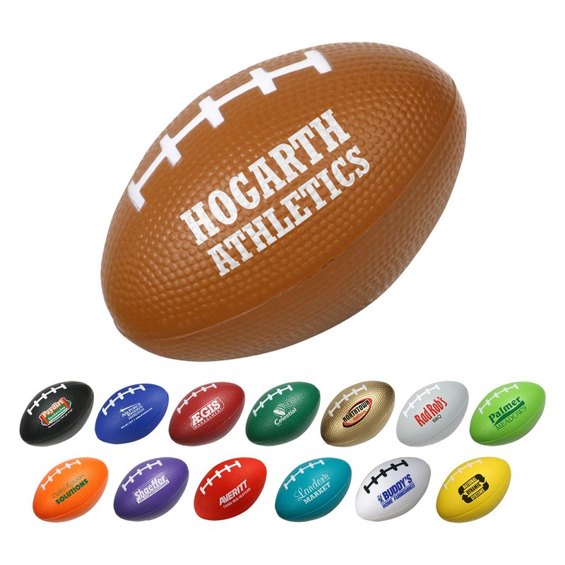 Main Product Image for Imprinted Stress Reliever Small Football