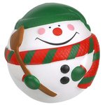 Buy Imprinted Stress Reliever Ball Snowman
