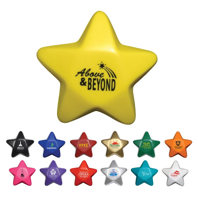 Main Product Image for Imprinted Stress Reliever Star