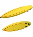 Stress Reliever Surfboard - Yellow