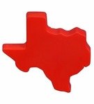 Stress Reliever Texas Shape - Red