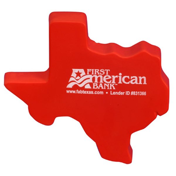 Main Product Image for Imprinted Stress Reliever Texas Shape