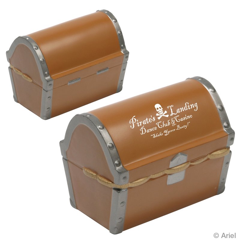 Main Product Image for Imprinted Stress Reliever Treasure Chest