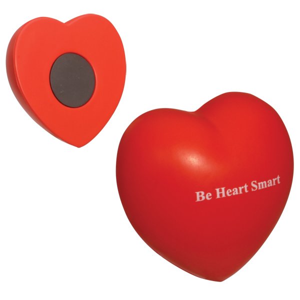 Main Product Image for Imprinted Stress Reliever Valentine Heart Magnet