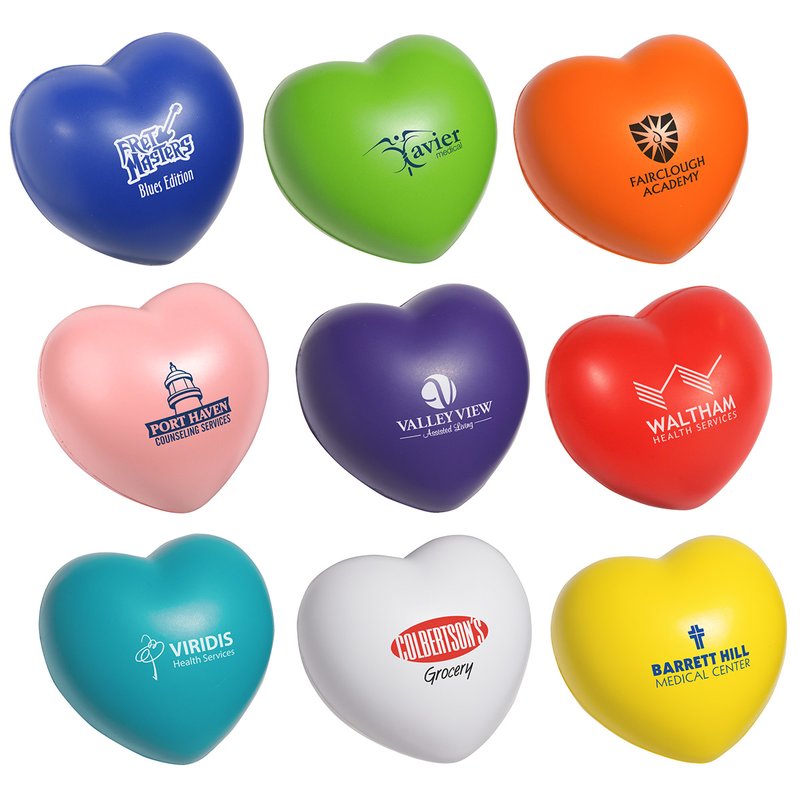 Main Product Image for Imprinted Stress Reliever Valentine Heart