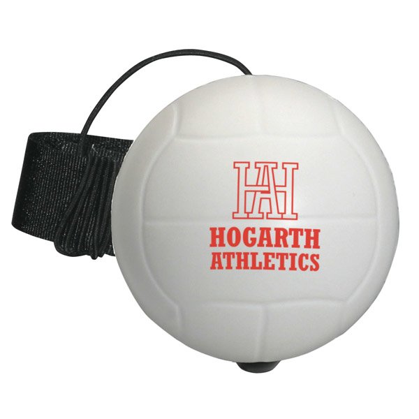 Main Product Image for Imprinted Stress Reliever Bungee Ball - Volleyball