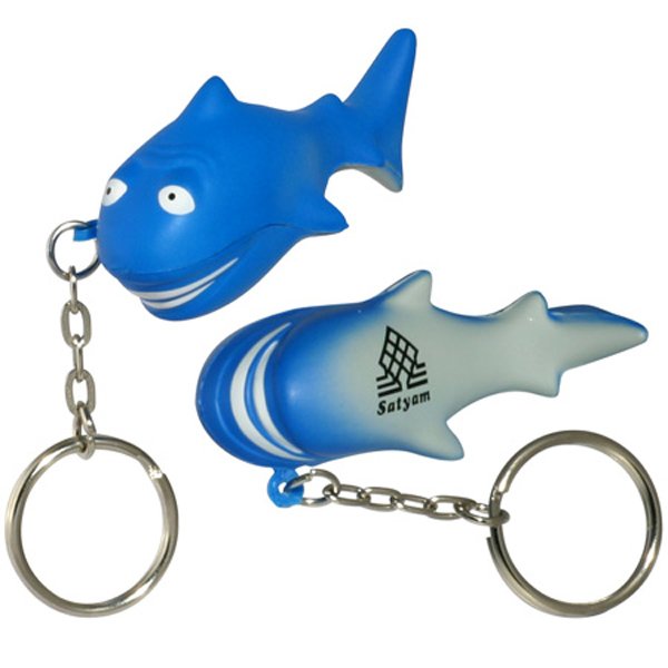 Main Product Image for Promotional Stress Reliever Key Chain - Shark