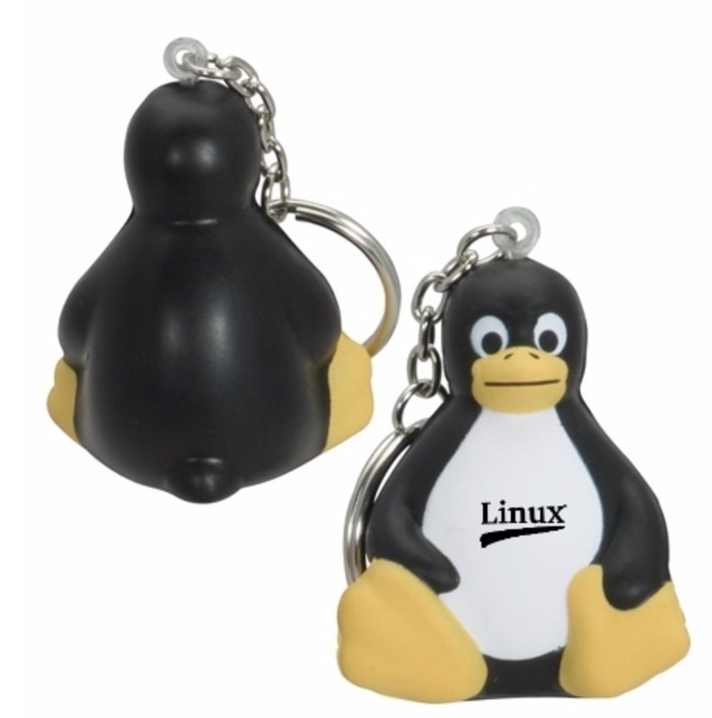 Main Product Image for Promotional Stress Reliever Penguin Key Chain