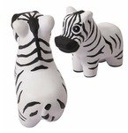 Stress Sitting Zebra - White/Black