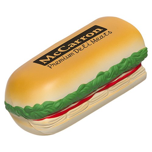 Main Product Image for Custom Printed Stress Reliever Sub Sandwich