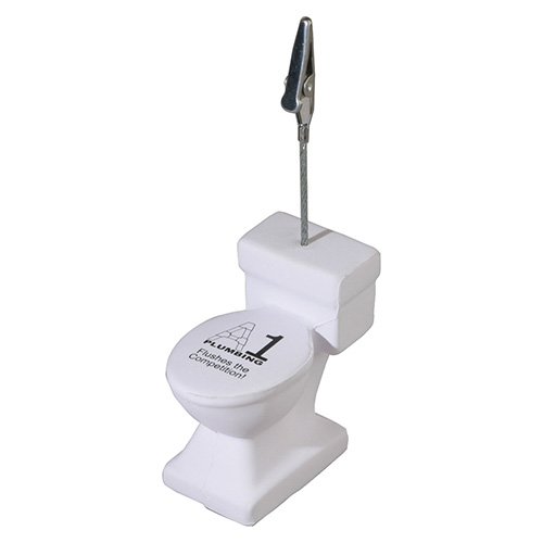 Main Product Image for Promotional Stress Reliever Memo Holder - Toilet