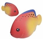 Stress Tropical Fish Wobbler - Blue/Red/Yellow