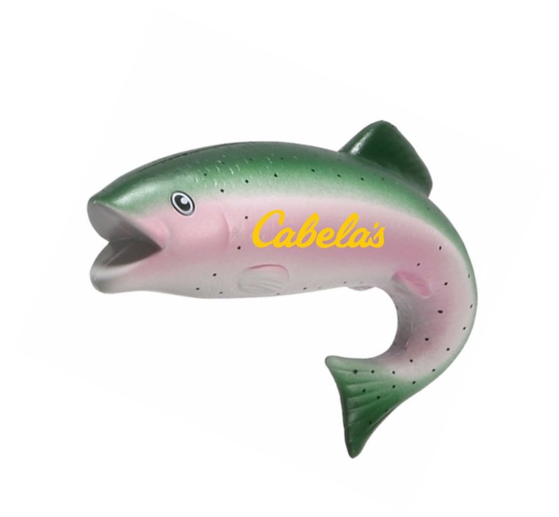Main Product Image for Imprinted Stress Reliever Trout Fish