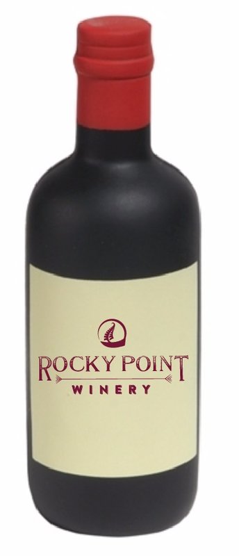 Main Product Image for Imprinted Stress Reliever Wine Bottle