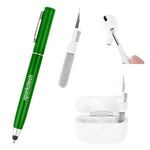 Stylus Pen W Earbud Cleaning Kit - Green