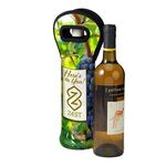 Sublimated Neoprene Wine Holder - White