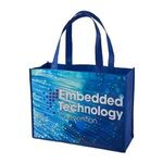 Sublimated Non-Woven Shopping Tote -  