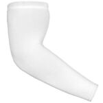 Sublimated Seamless Polyester Cooling Compression Sleeve - White