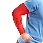 Sublimated Seamless Polyester Cooling Compression Sleeve -  