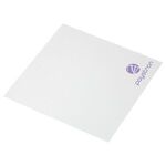 Suede 10- X 10- Microfiber Cleaning Cloth: 1-Color - Medium White