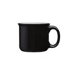 Sumatra 14 oz. Ceramic Campfire Mug - Black