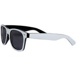 Sunglasses Two Tone Glossy - White-black