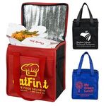 Super Frosty Insulated Cooler Lunch Tote Bag - Red