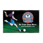 5' X 8' Super Poly Knit Fabric Banner