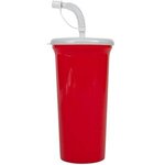 Super Sipper 32 Oz Sport Cup - Digital Imprint - Red