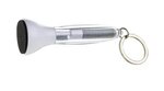 Swab Microfiber Earbud & Screen Cleaner with Key Ring - Medium Clear