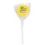 Swirl Lollipop with Round Label -  