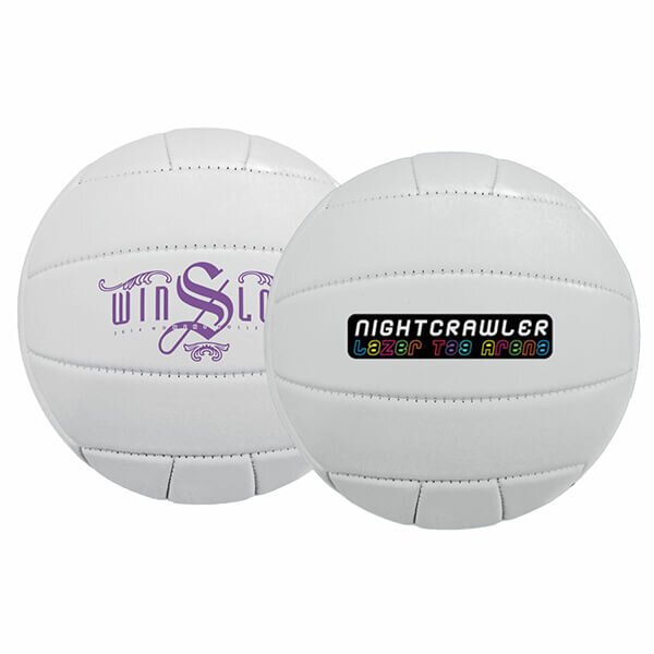 Main Product Image for Custom Printed Synthetic Leather Volleyball - Full Size