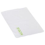 Tablet 11- X 7- Microfiber Cleaning Cloth: 1-Color - Medium White
