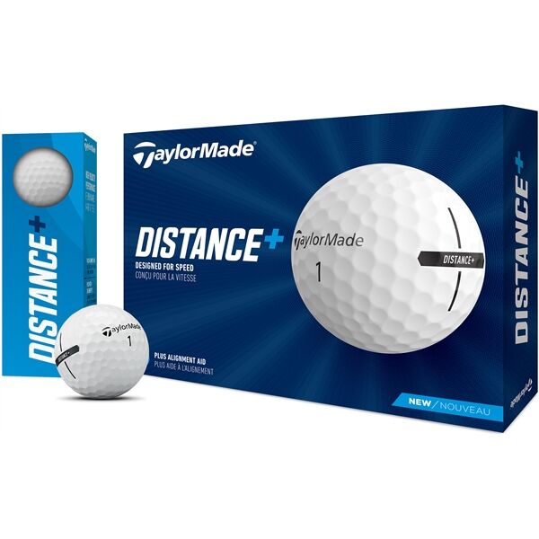 Main Product Image for Taylormade Distance + Golf Balls