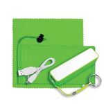 TechBank Mobile Power Bank Accessory Kit in Microfiber Pouch -  